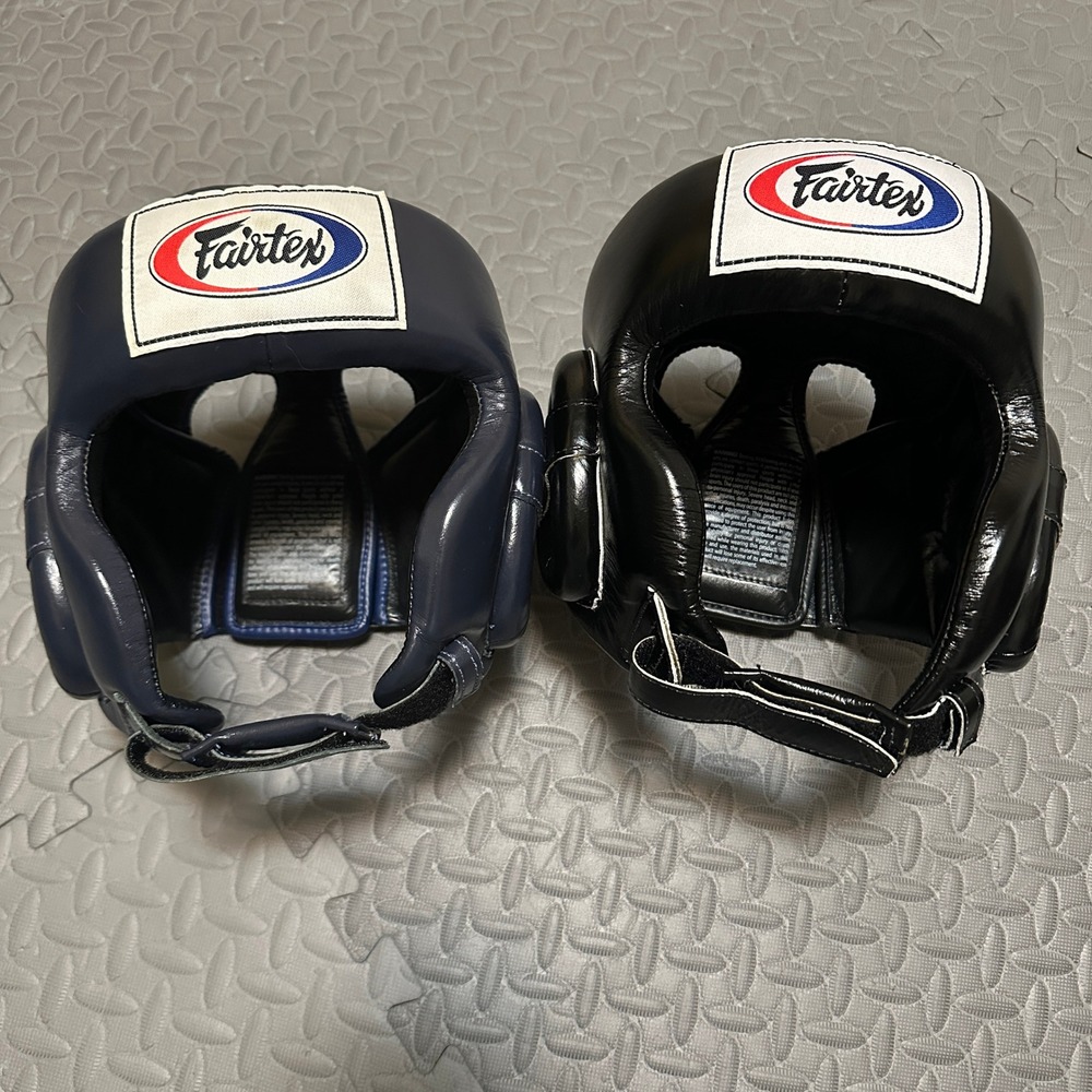 Fairtex‎ HG6 Full Head Guard Competition Headgear Muay Thai Boxing M Medium